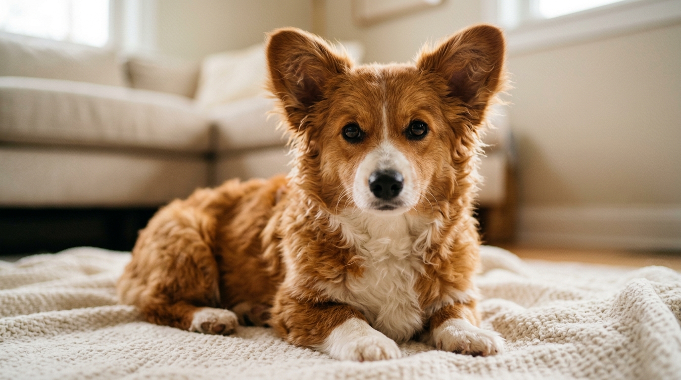 Corgipoo dog