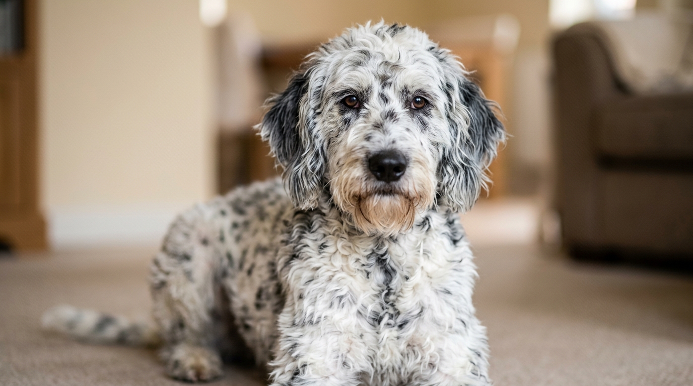 Dalmadoodle dog