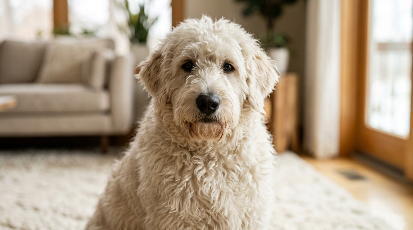 Pyredoodle dog