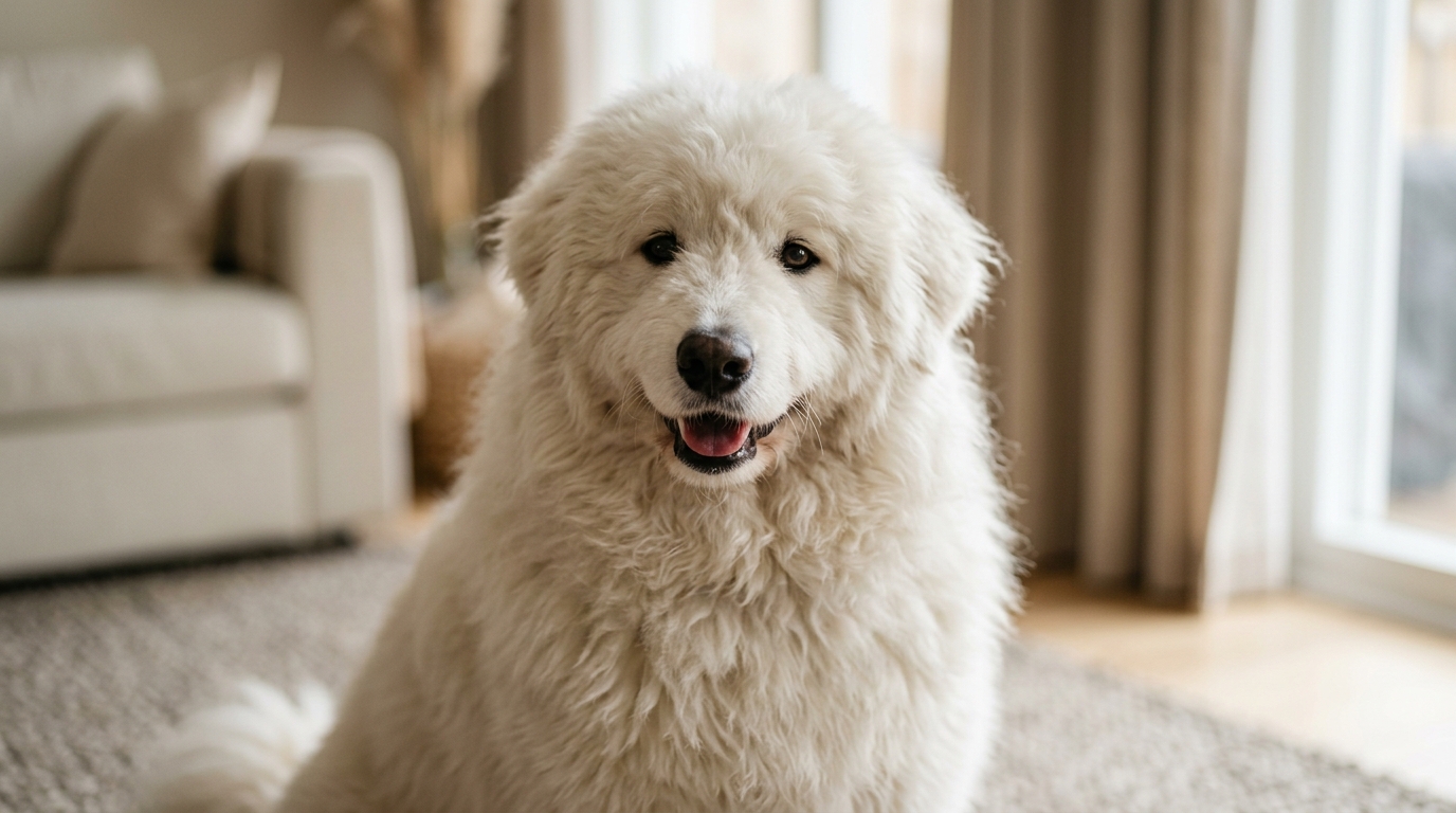 Samoyedoodle dog