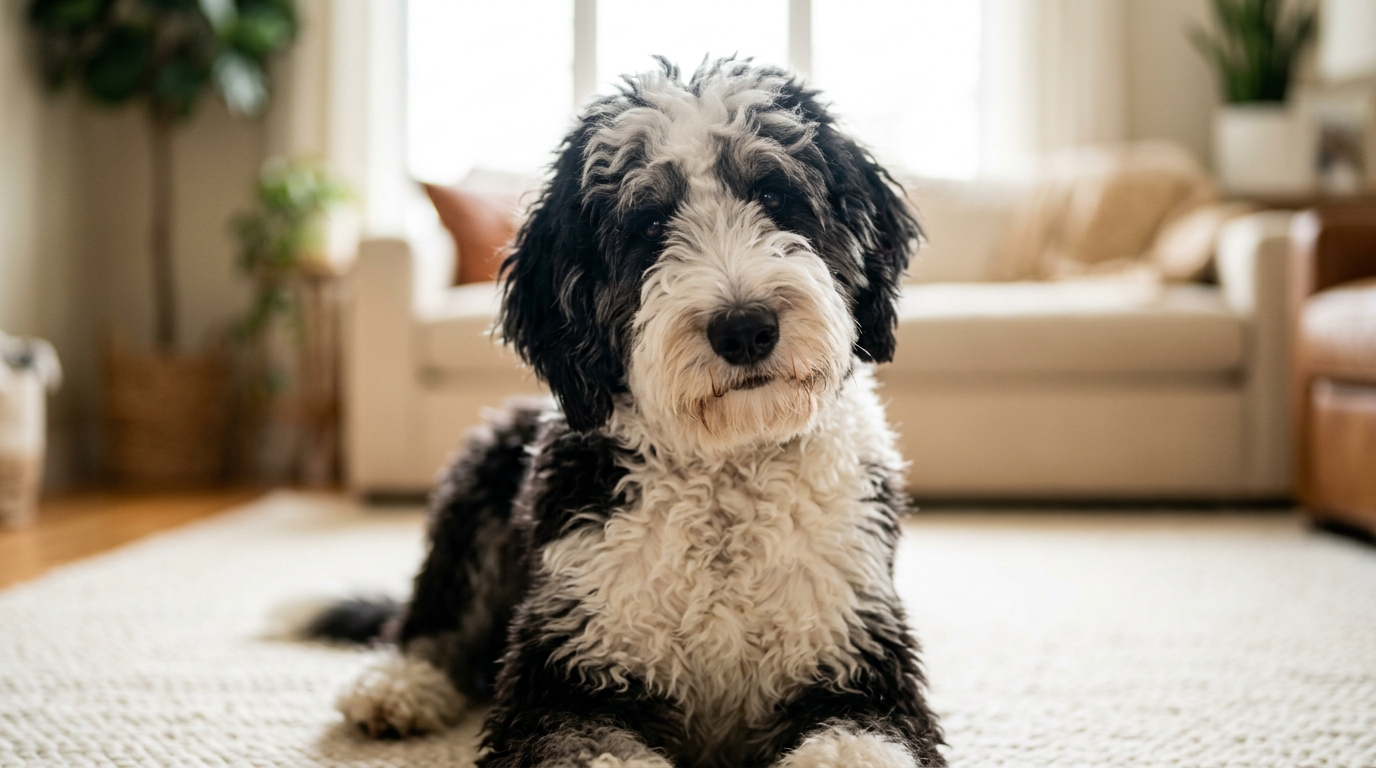 Sheepadoodle dog